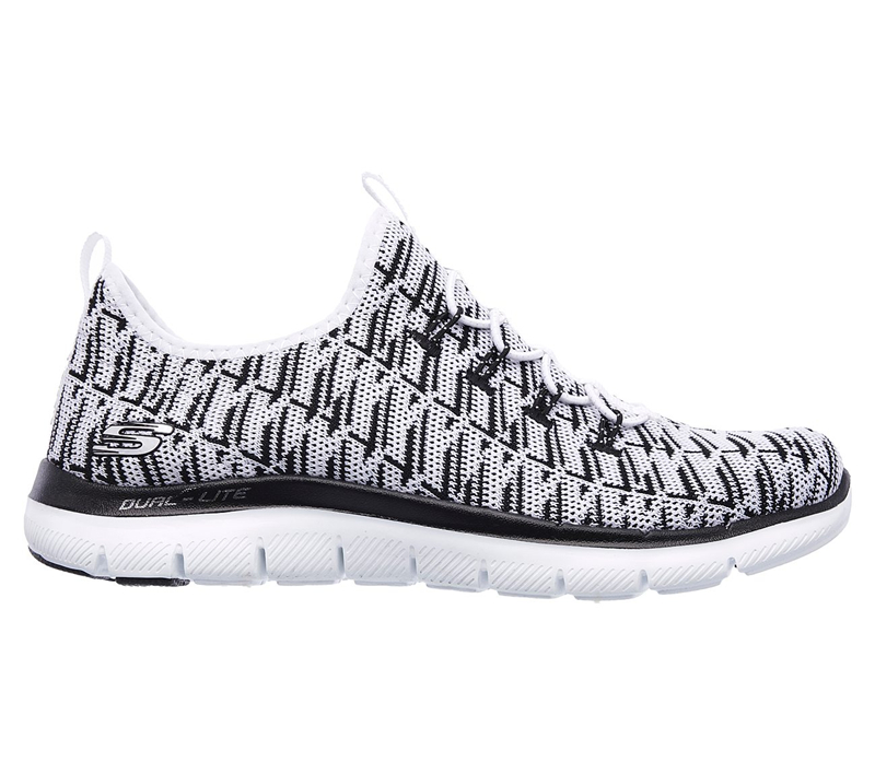 Skechers Women Flex Appeal 2.0 - Insights White/Black