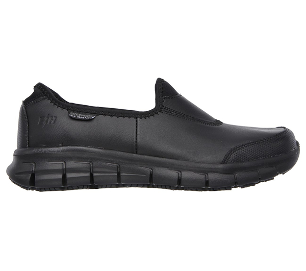 Skechers Women Work: Relaxed Fit - Sure Track Black