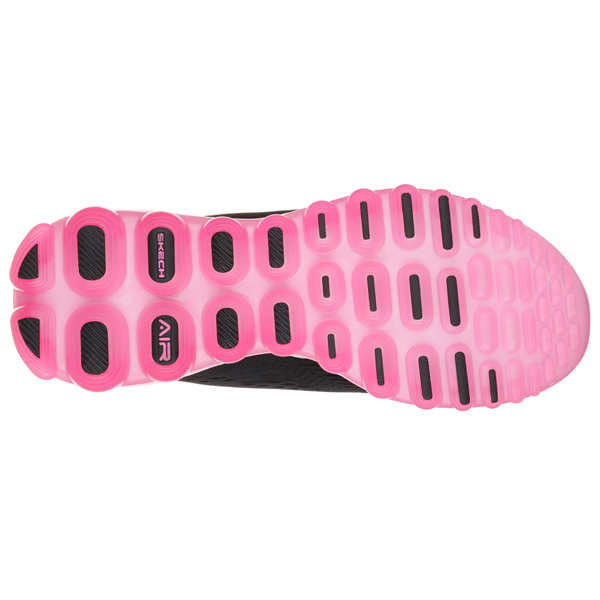 Skechers Women Skech-Air 2.0 Black/Hot Pink
