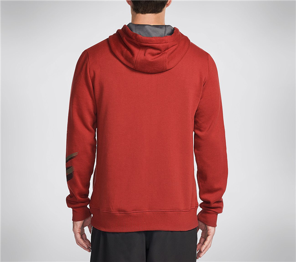 Skechers Men Launch Zip Hoodie Red