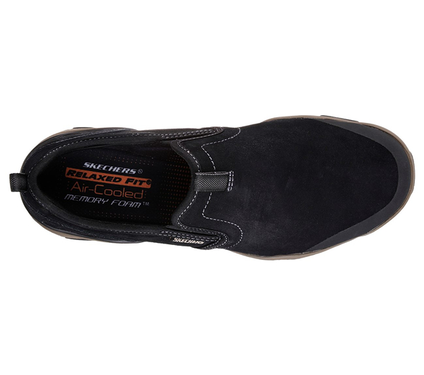Skechers Men Relaxed Fit: Ridge - Telsen Black