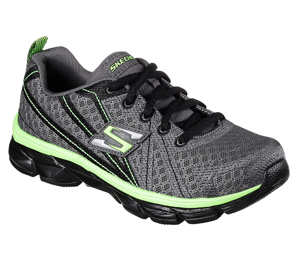 Skechers Boys Advance - Turbo Tread Gray/Lime