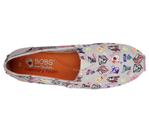 Skechers Women Bobs Plush - Posh Pup Taupe