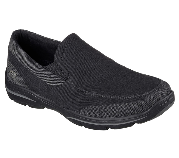 Skechers Men Relaxed Fit: Harper Black
