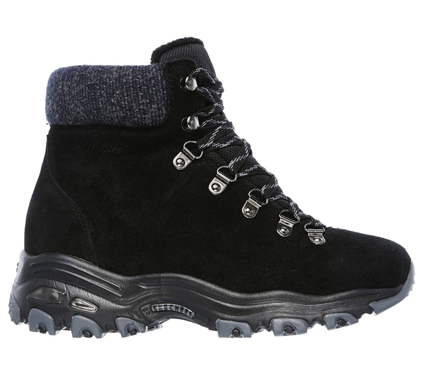 Skechers Women D'Lites - Powder Black