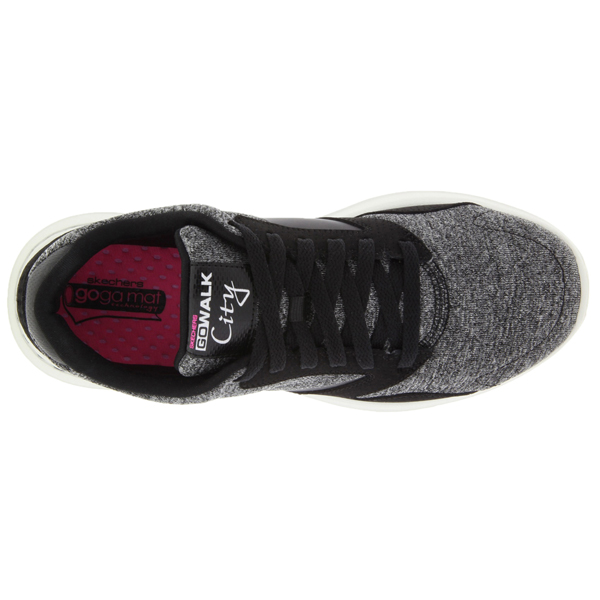 Skechers Women GOwalk City - Uptown Black/White