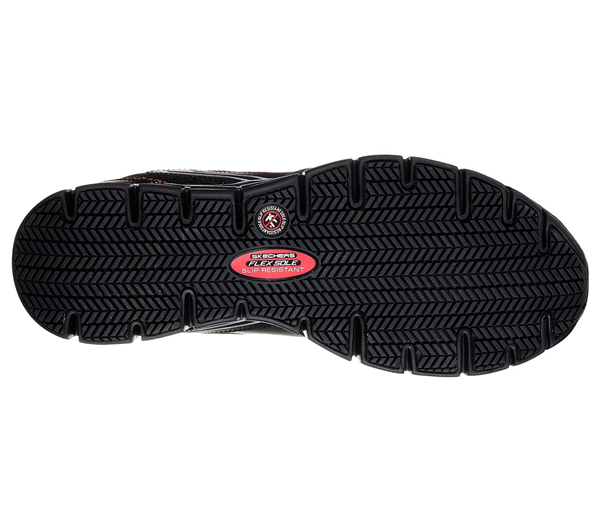 Skechers Men Work: Synergy - Fosston Alloy Toe Black/Red