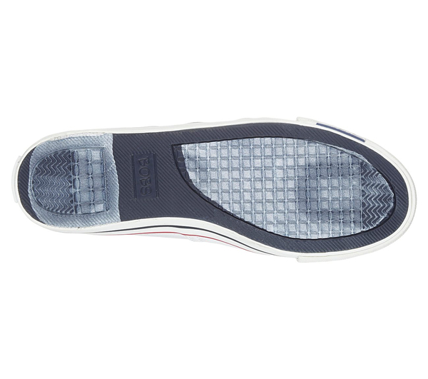 Skechers Women Bobs Lo-Topia - Pleasantville White/NavyR
