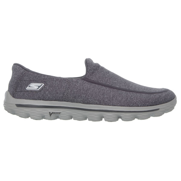 Skechers Men Extra Wide Fit (4E) Shoes - Super Sock Charcoal