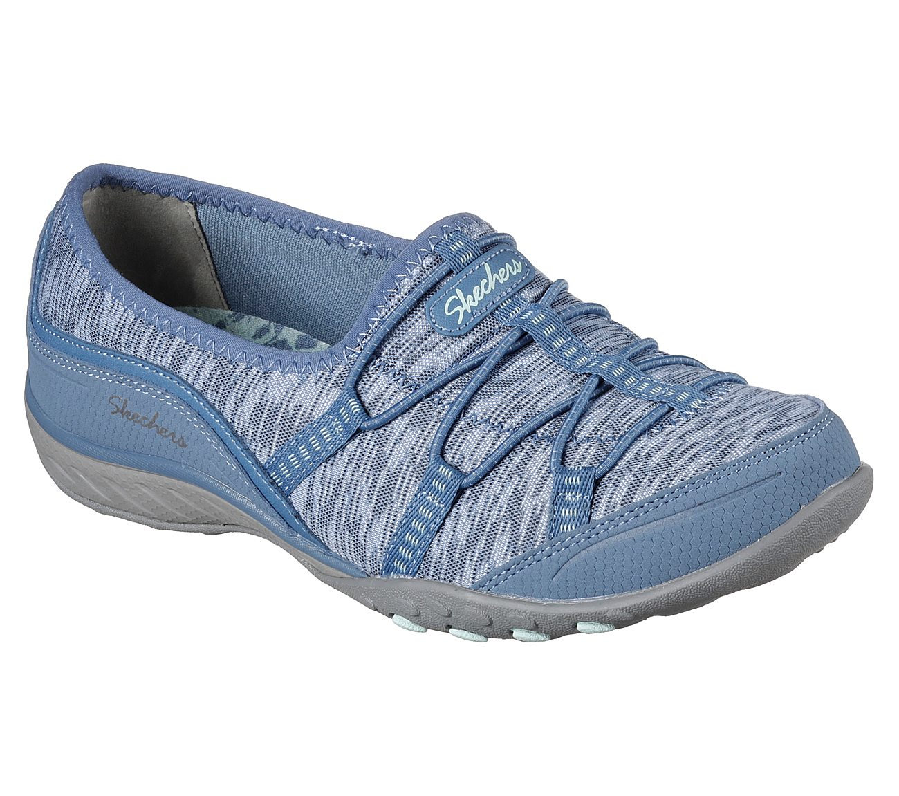 Skechers Women Relaxed Fit: Breathe Easy - Golden Blue