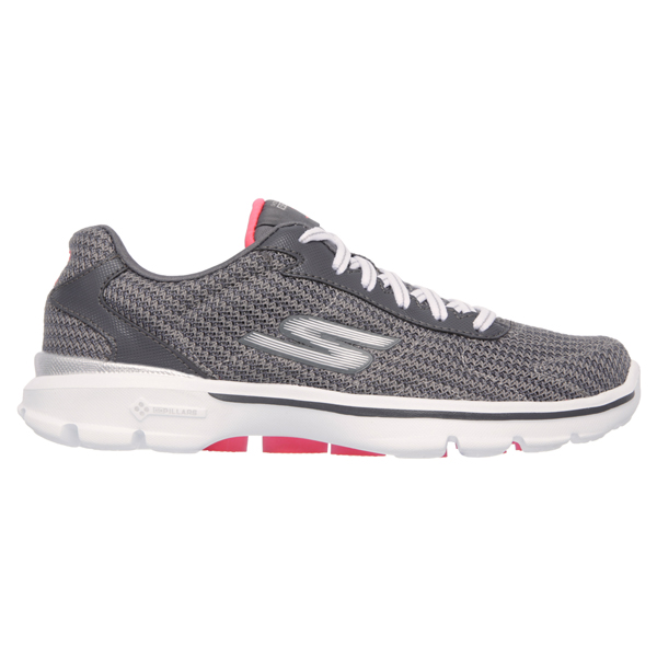 Skechers Women GOwalk 3 - Fitknit Charcoal
