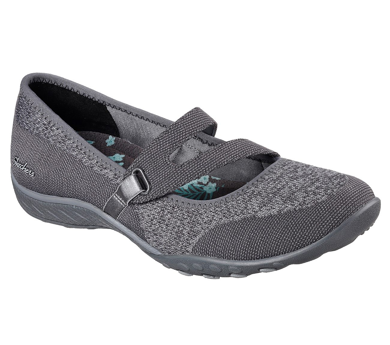 Skechers Women Relaxed Fit: Breathe Easy - Lucky Lady Charcoal
