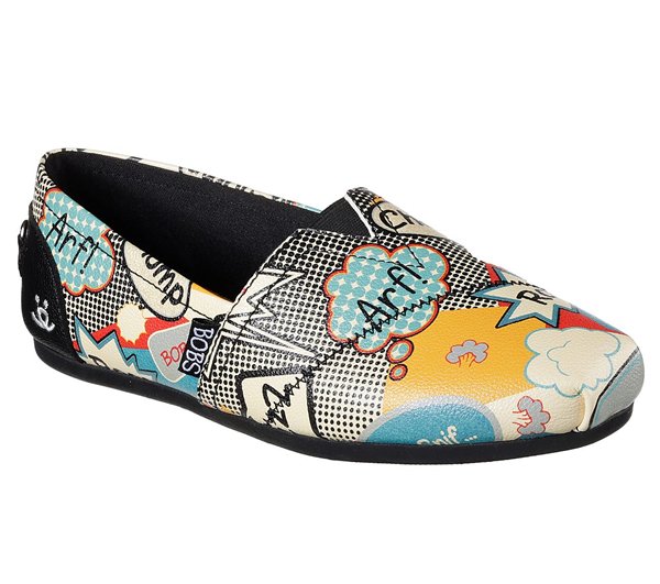 Skechers Women Bobs Plush - Super Pawers Natural/Multi