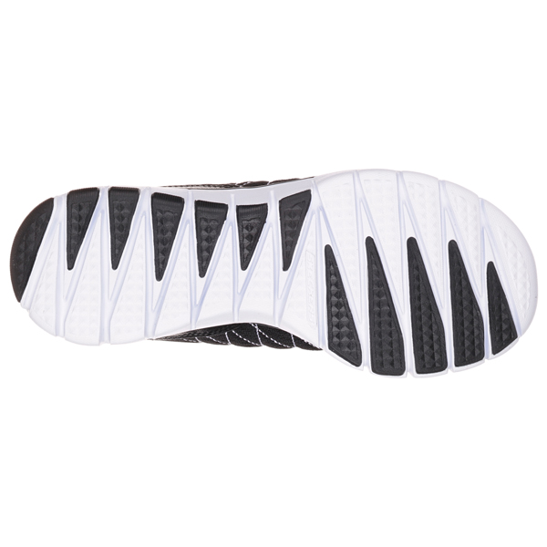 Skechers Women Relaxed Fit: Skech-Flex Black/White
