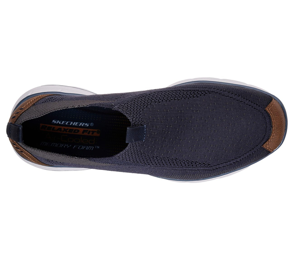 Skechers Men Relaxed Fit: Glides - Larven Navy