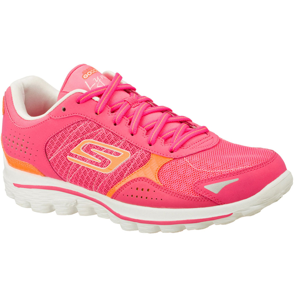 Skechers Women GOwalk 2 Golf - Lynx Pink/Orange