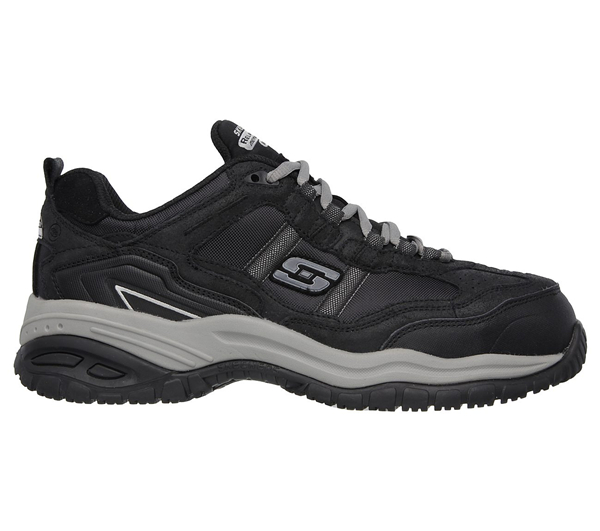 Skechers Men Work: Relaxed Fit - Soft Stride - Grinnell Comp Black/Gray