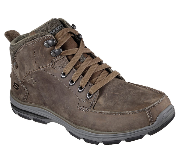 Skechers Men Boots: Garton Charcoal