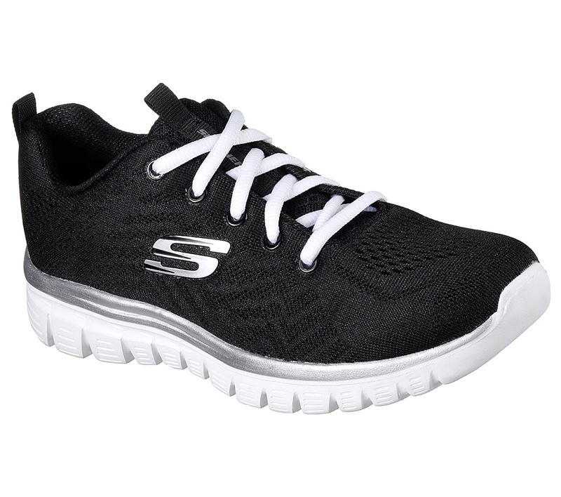Skechers Women Graceful - Get Connected Black/White