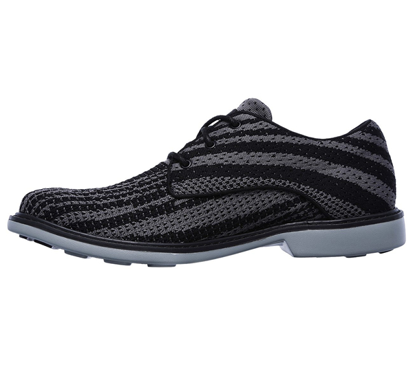 Skechers Men Mersey Black/Charcoal