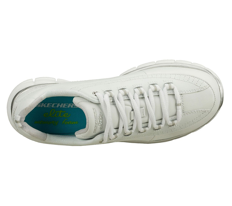 Skechers Women Synergy - Elite Status White/Sliver