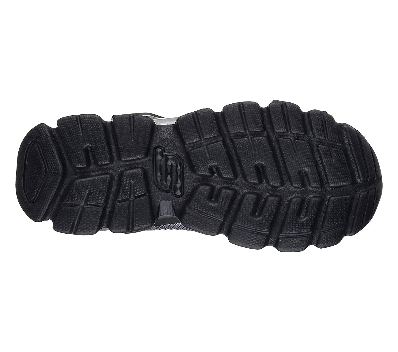 Skechers Boys S Lights: Flashpod - Scoria Sliver/Black