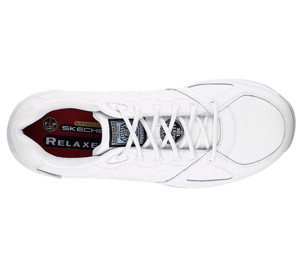 Skechers Men Work: Relaxed Fit Conroe - Broeck ESD White
