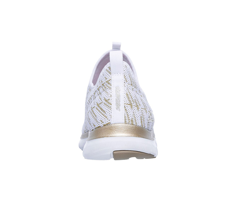 Skechers Women Flex Appeal 2.0 - Insights White/Gold
