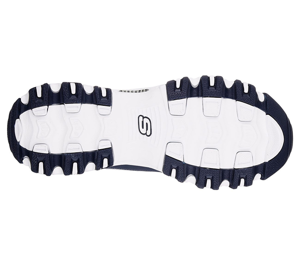 Skechers Women D'Lites - New Retro Navy/White