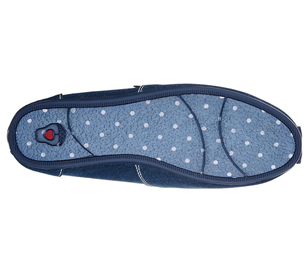 Skechers Women Bobs Plush - Catnip Cuddle Denim