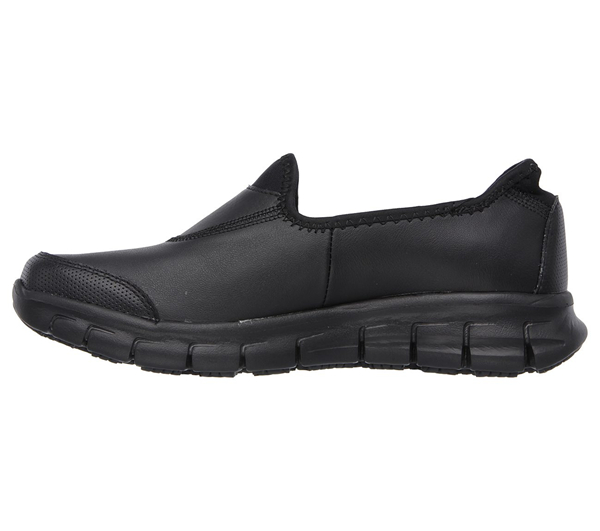 Skechers Women Work: Relaxed Fit - Sure Track Black
