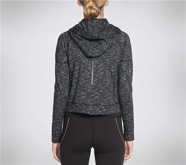 Skechers Women Ridge Hoodie Sweatshirt Black