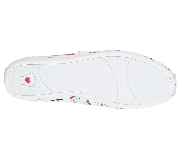 Skechers Women Bobs Plush - Wag Town hite/Multi
