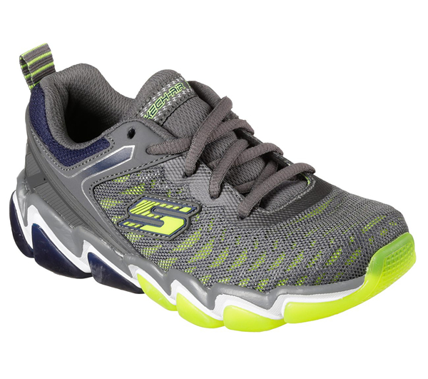 Skechers Boys Skech-Air 3.0 - Downplay Charcoal/Lime