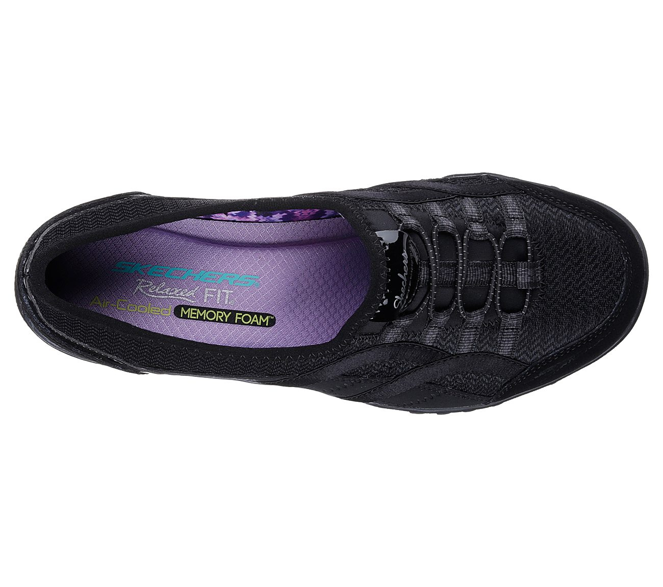 Skechers Women Relaxed Fit: Breathe Easy - Faithful Black