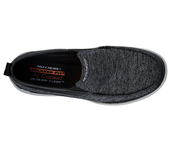 Skechers Men Relaxed Fit: Harper - Moven Black/Gray