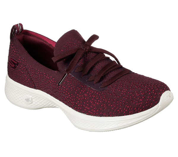 Skechers Women GOwalk 4 - Sustain Burgundy