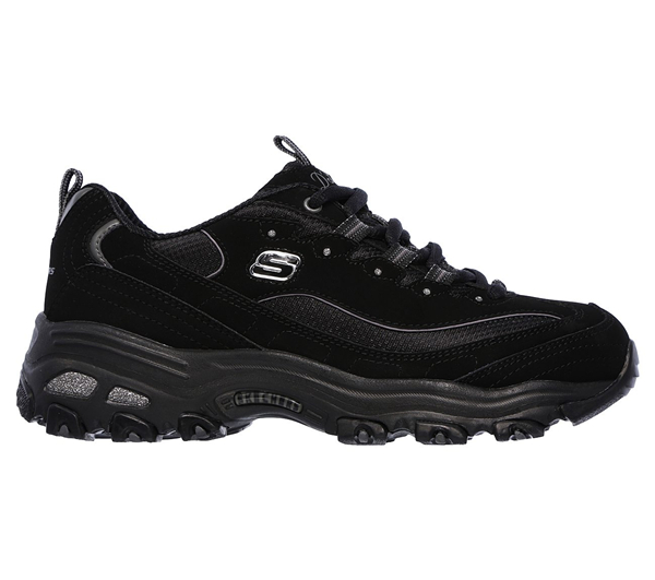 Skechers Women D'Lites - Biggest Fan Black