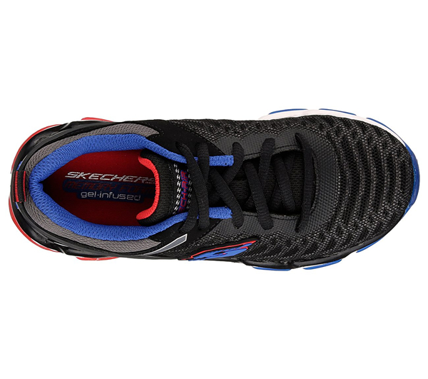 Skechers Boys Skech-Air 3.0 - Downplay Black/Red/Blue