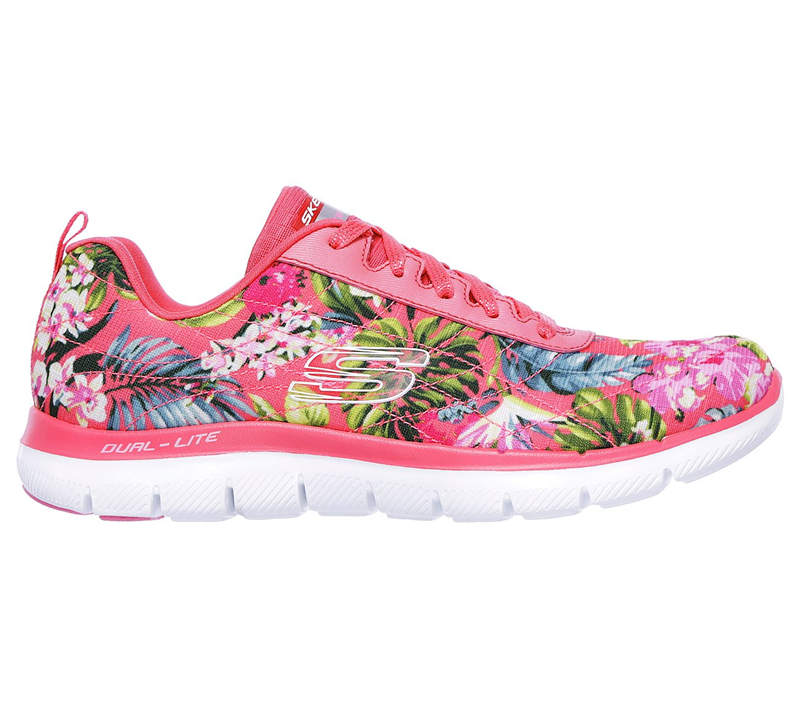 Skechers Women Flex Appeal 2.0 - Beach Break Pink/Multi
