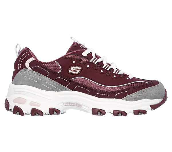 Skechers Women D'Lites - New Journey Burgundy