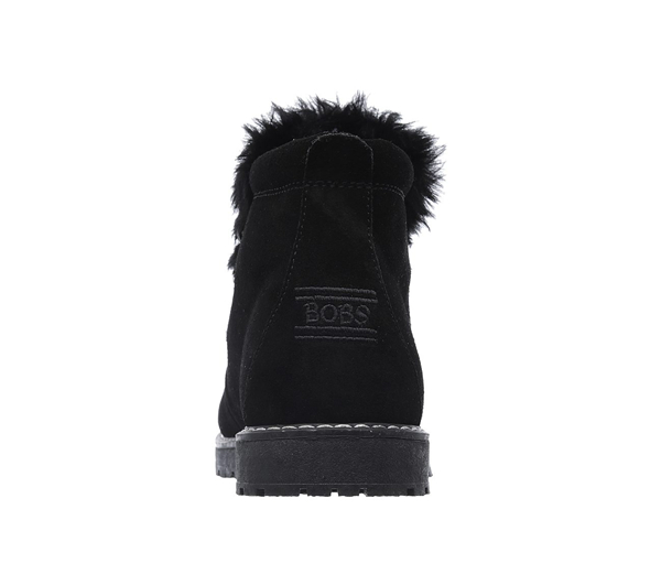 Skechers Women Bobs Alpine - Fur-Eva Black