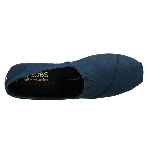 Skechers Women Bobs Plush - Peace and Love Navy