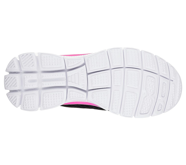 Skechers Girls Skech Appeal - Rushing Racer Black/Hot Pink