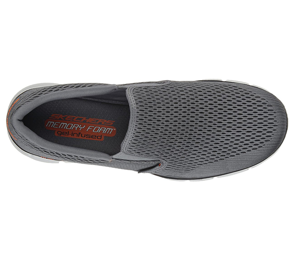Skechers Men Equalizer - Double Play Charcoal/Orange