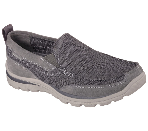 Skechers Men Relaxed Fit: Superior - Milford Charcoal