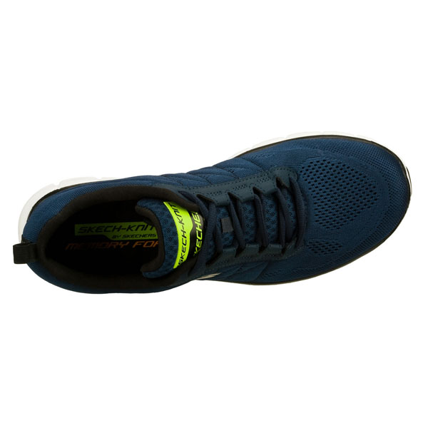 Skechers Men Extra Wide Fit (4E) Shoes - Power Switch Navy