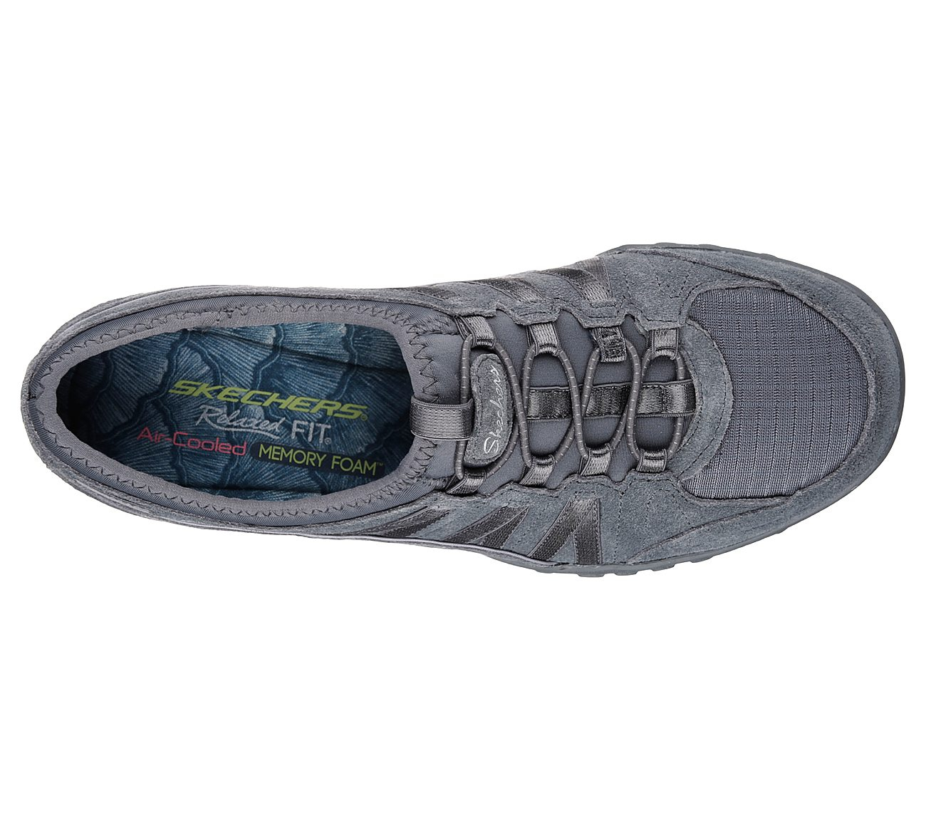 Skechers Women Relaxed Fit: Breathe Easy - Moneybags Charcoal