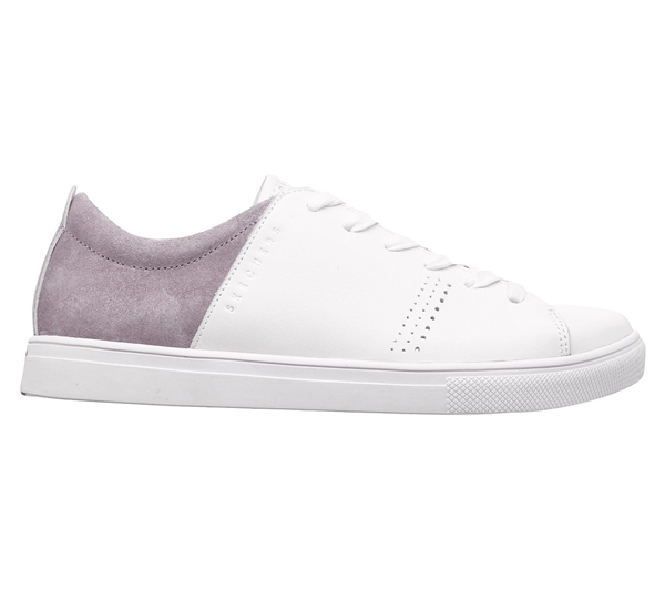 Skechers Women Moda - Clean Street White/Lavender