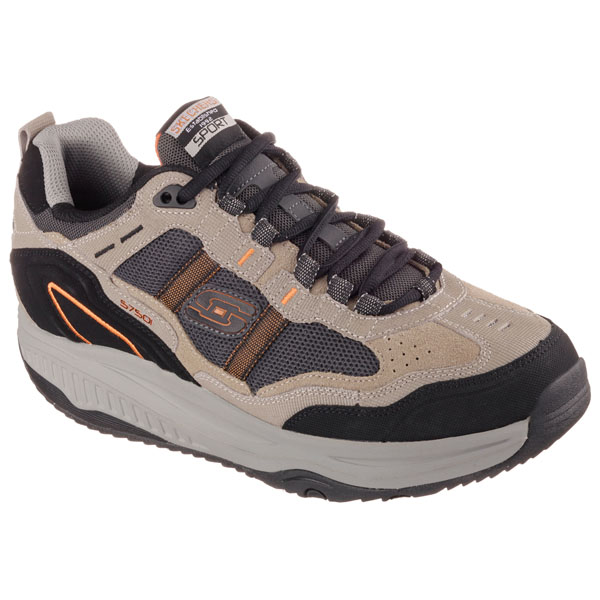 Skechers Men Extra Wide Fit (4E) Shoes - Ups 2.0 XT Taupe/Black